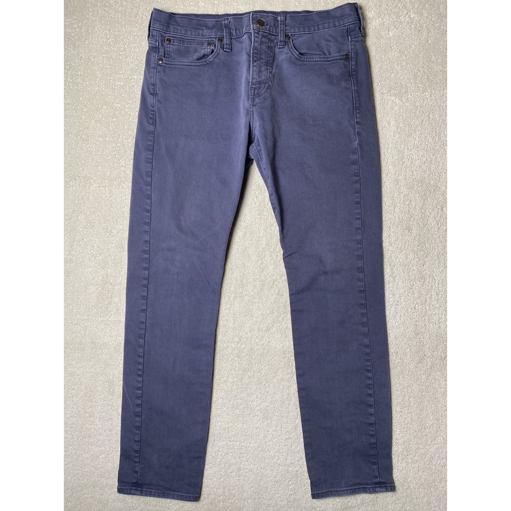 J Crew 484 Slim Lavender Purple Chino Pants Mens Kurabo Japanese Fabric 32x32